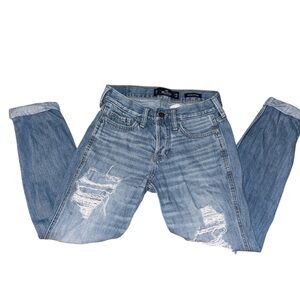 Hollister Low Rise Boyfriend Jeans size 0R